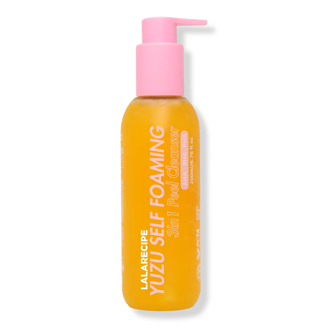 LALARECIPE  Yuzu Vita C 3-in-1 Self Foaming Facial Cleanser