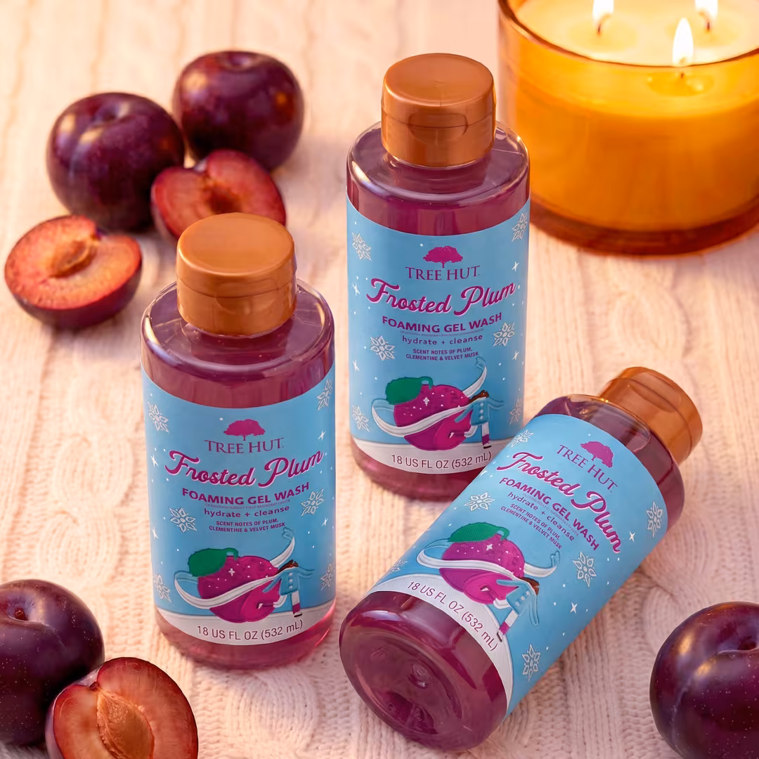 Tree Hut  Frosted Plum Foaming Gel Wash