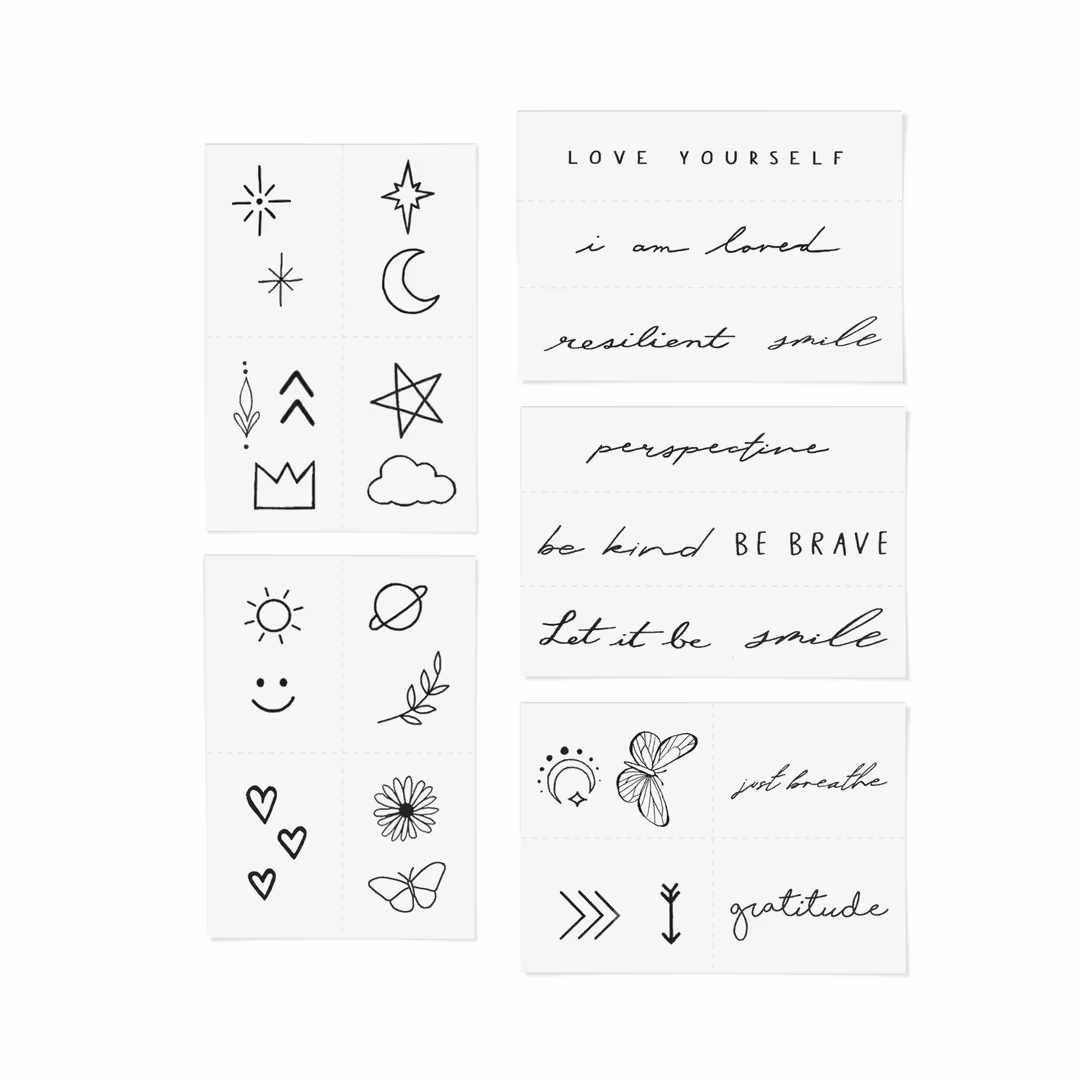 Inked by Dani  Forever Favorites Temporary Tattoo Pack