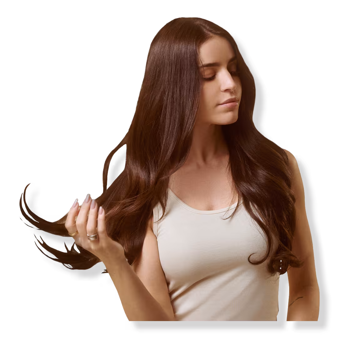Sitting Pretty  Rich Chocolate Brown Halo Human Hair Extension