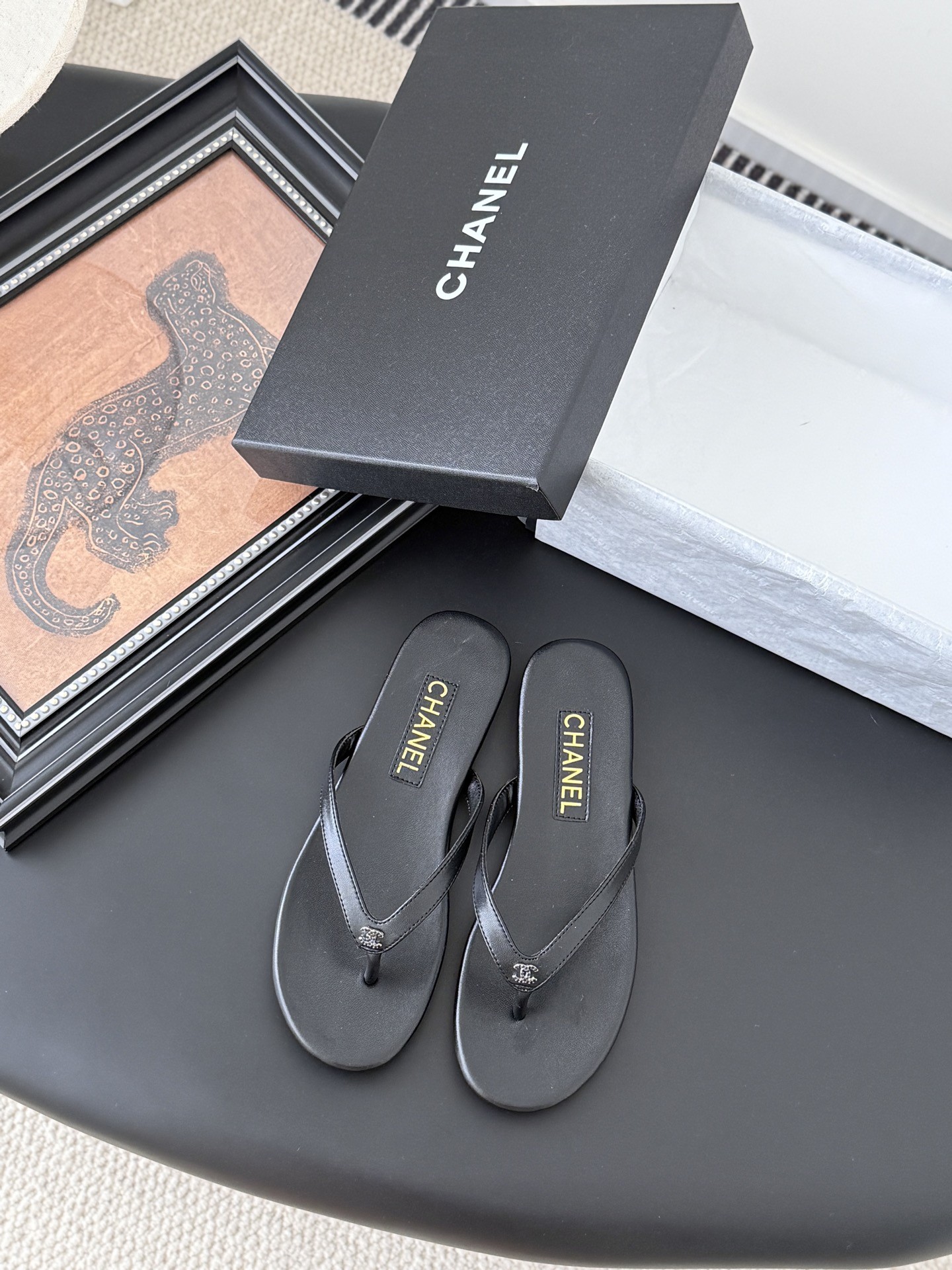 Chanel 25P Sandals