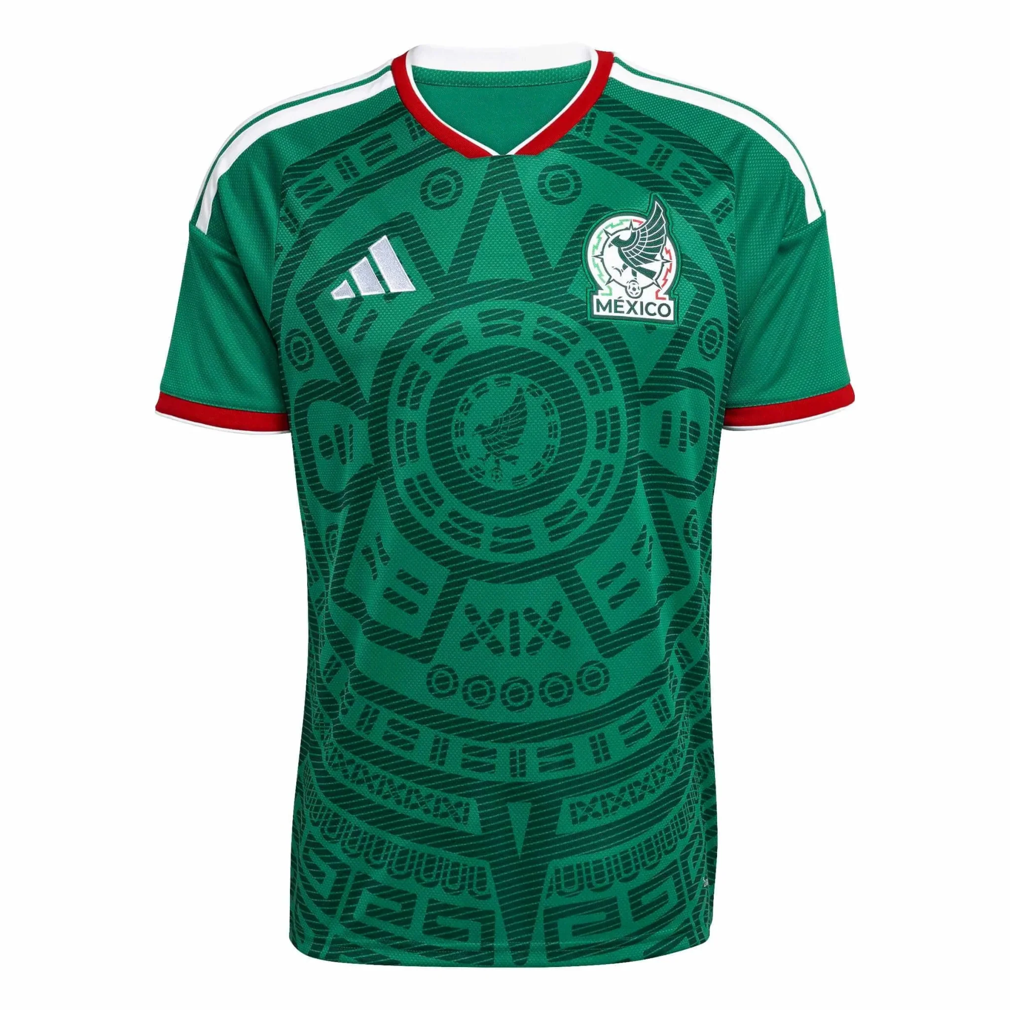 adidas 2026 Mexico Men's Stadium Home Soccer Jersey