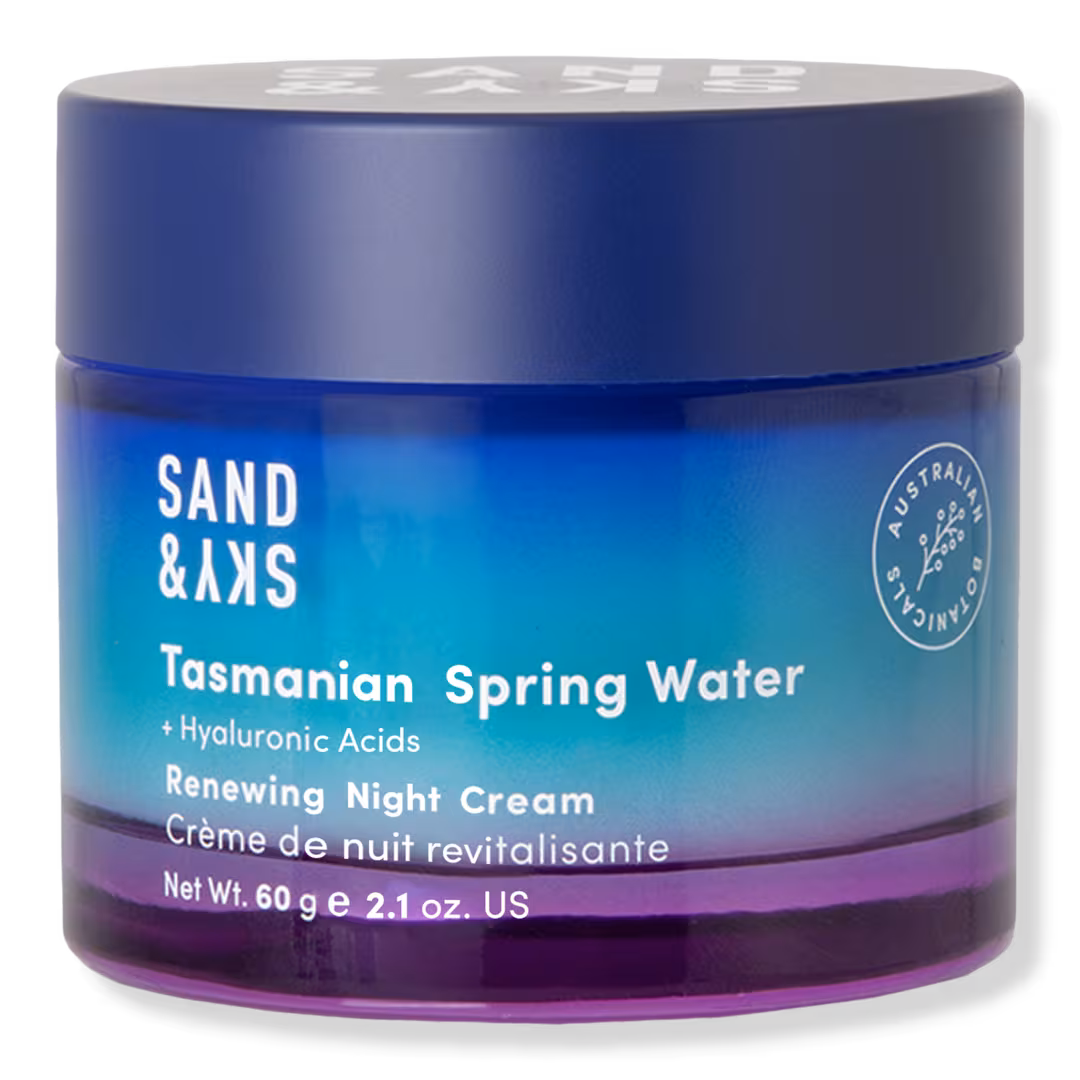 Sand and Sky  Tasmanian Spring Water Renewing Night Cream