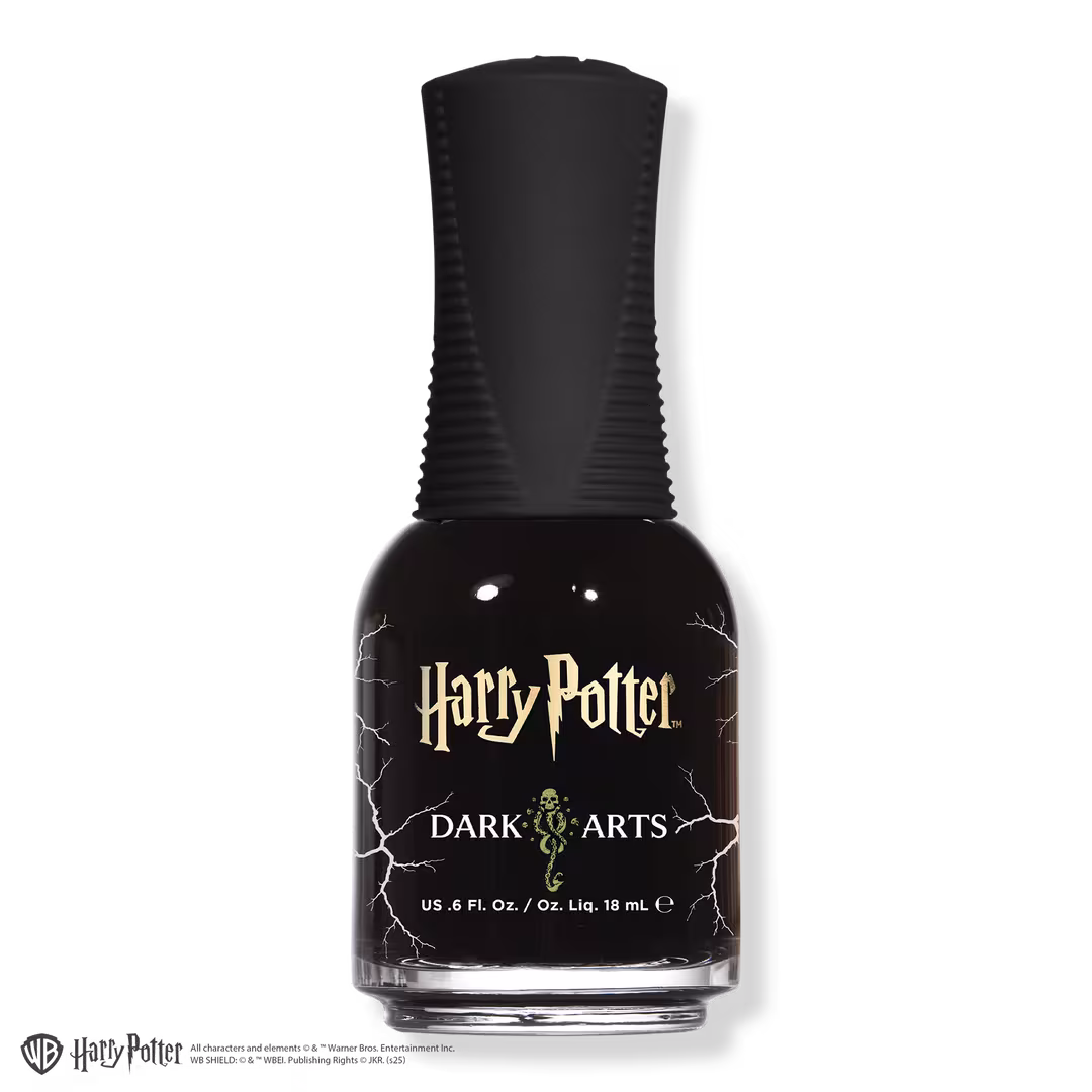 Orly  Harry Potter Dark Arts Matte Black Crackle Topper