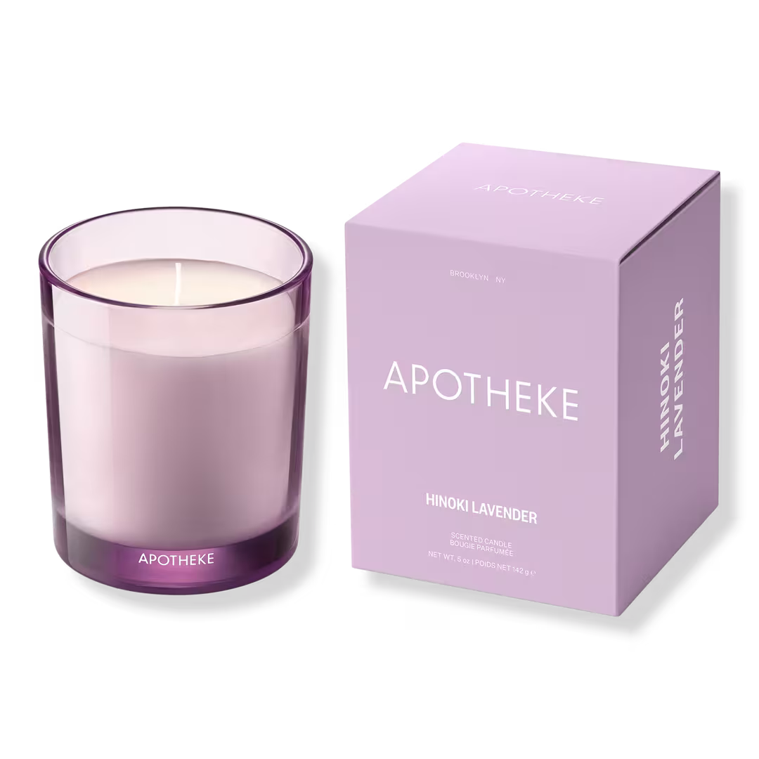 APOTHEKE  Hinoki Lavender Scented Candle