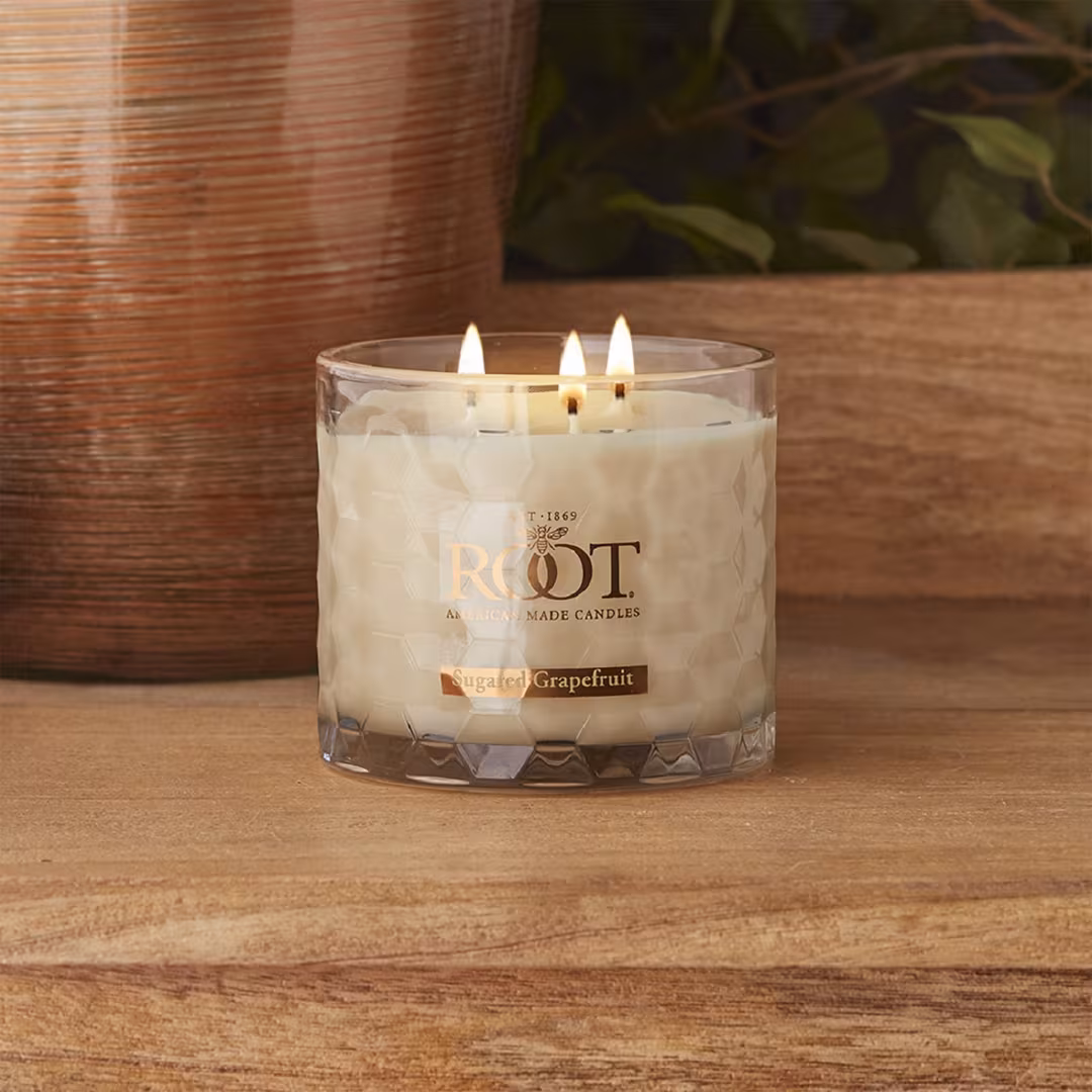 Root Candles  Legacy Collection Luxury Scented Candle - Sugared Grapefruit