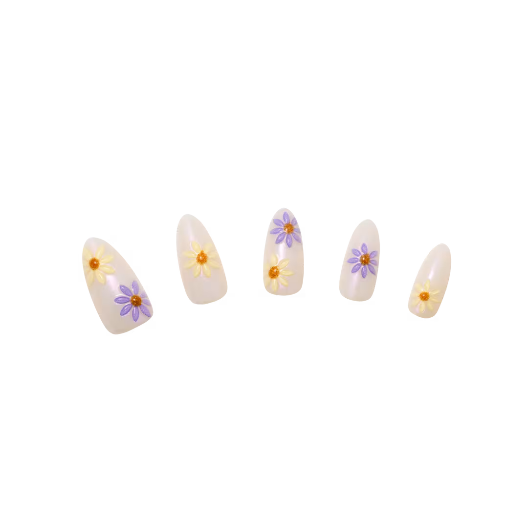 Nail Reformation  Silver Thistle Press On Nails