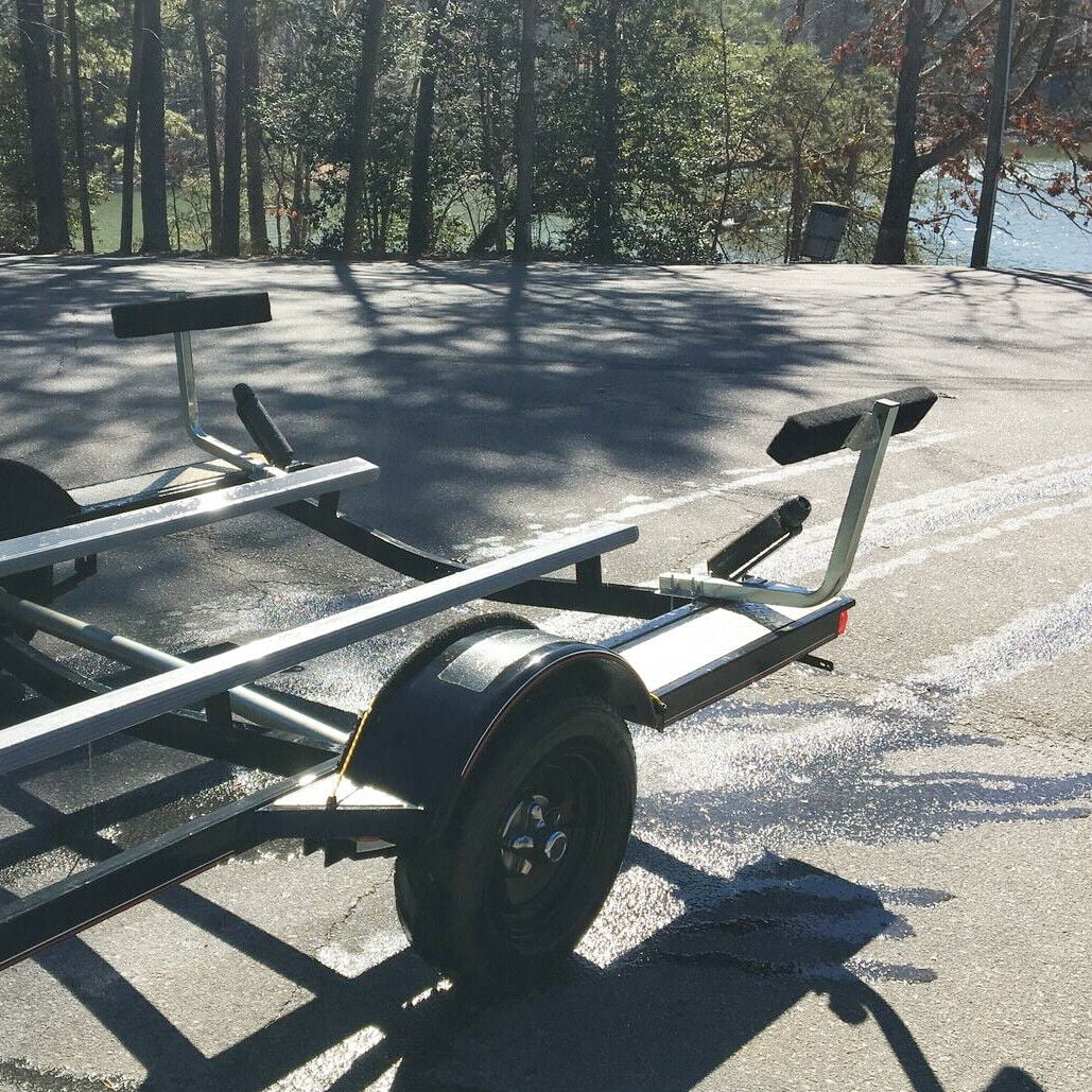 Kojem Boat Trailer 24" Side Guide Bunk Board Guide-On Carpeted Kit w/ Hardware 75 Degree for Ski Boat Sailboat