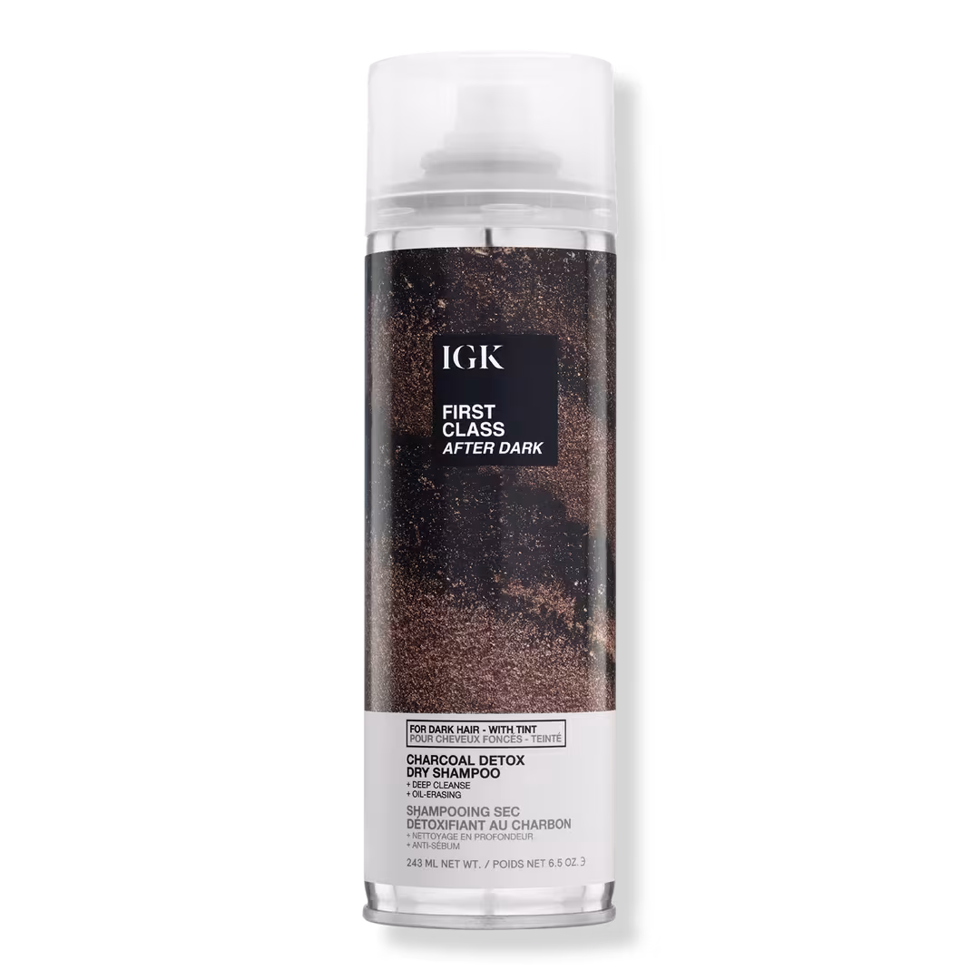 IGK  First Class After Dark Tinted Charcoal Detox Dry Shampoo