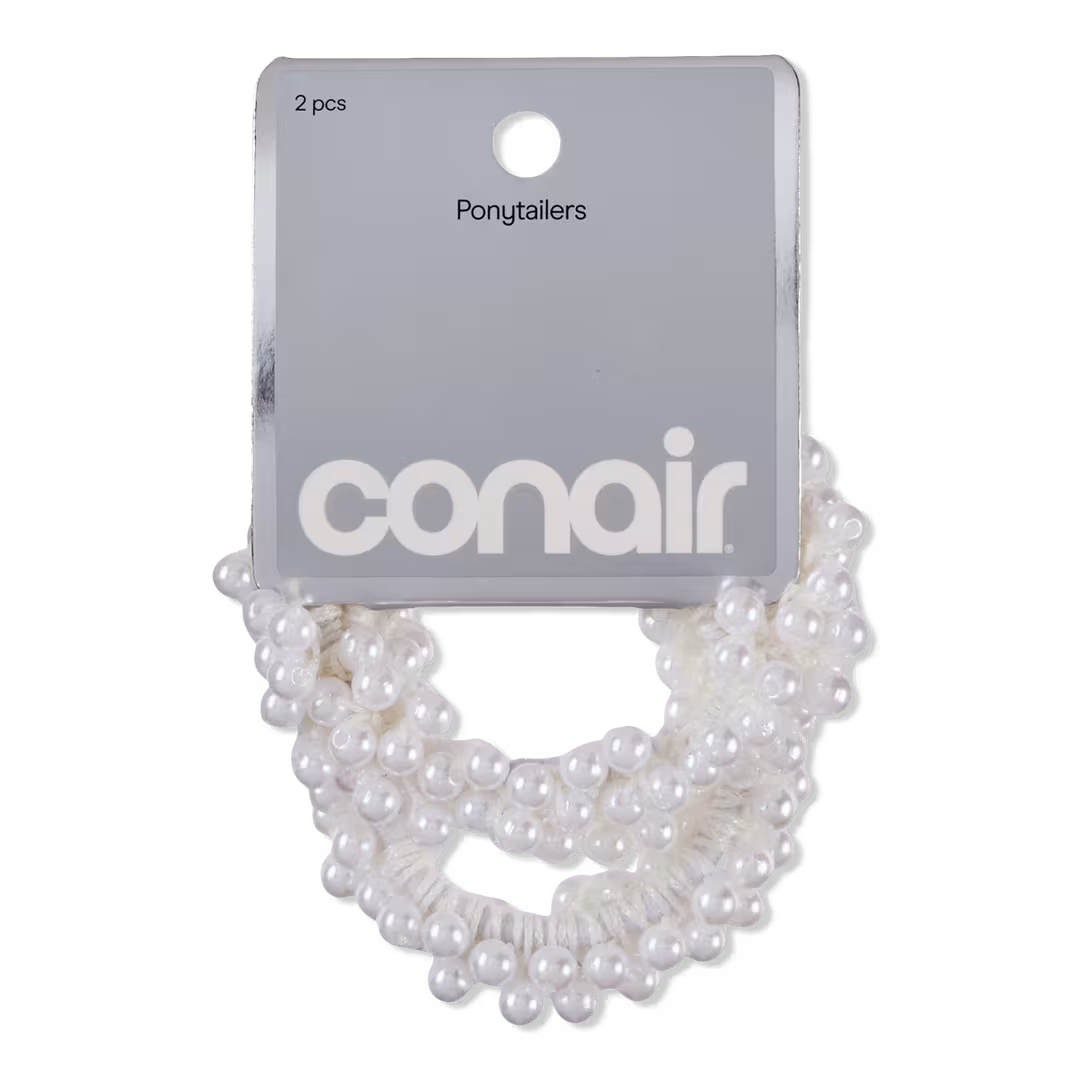 Conair Accessories  Faux Pearl Ponytailers
