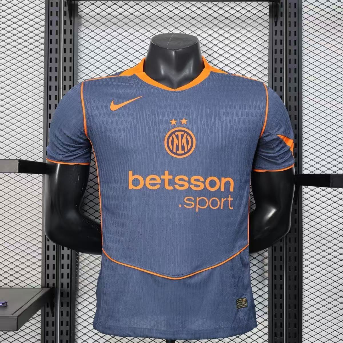 Inter Milan 25/26 two away player version casual jersey Inter Milan
