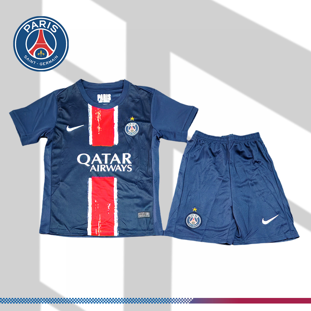2025/2026 Paris Saint-Germain Home Football Shirt (Adult Kit socks)
