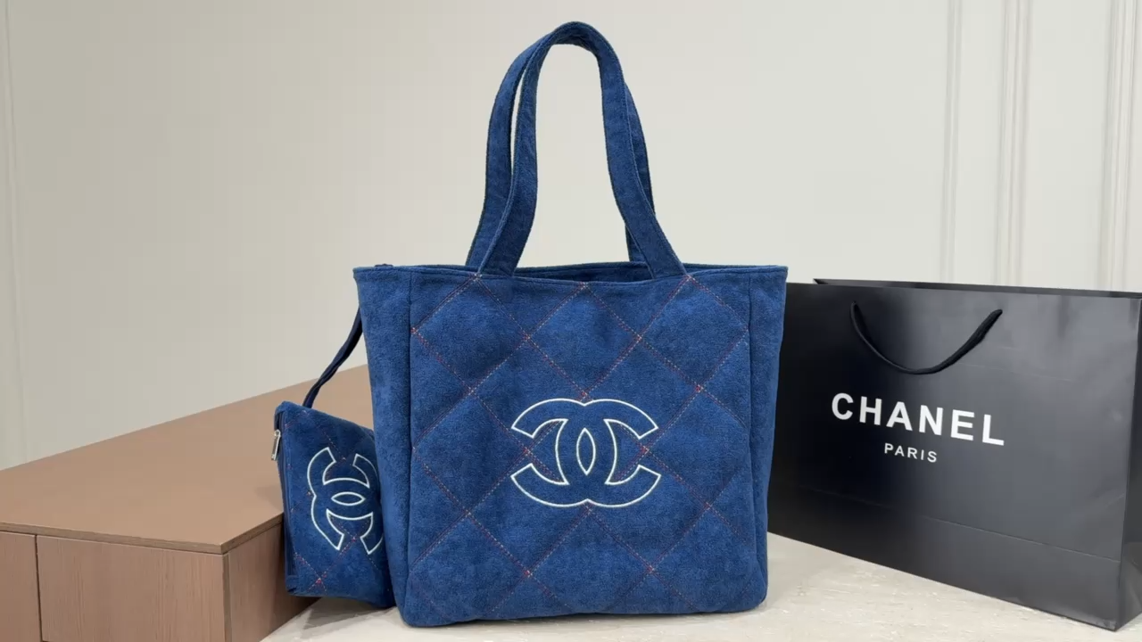 Chanel Denim Tote Bag