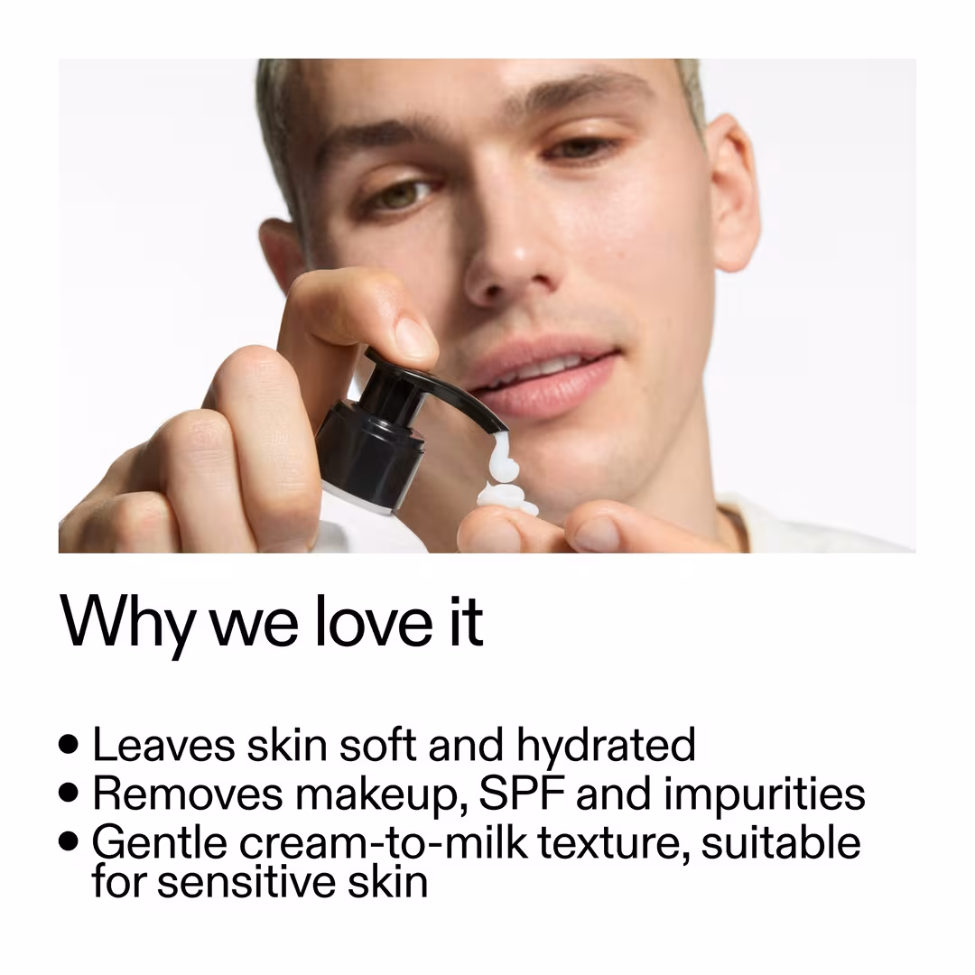 The INKEY List  Hydrating Cream-To-Milk Cleanser with Hyaluronic Acid