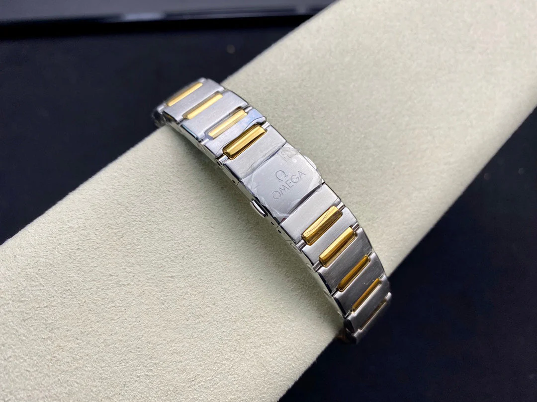 Omega Watch Constellation 29mm Silver Gold Diamond