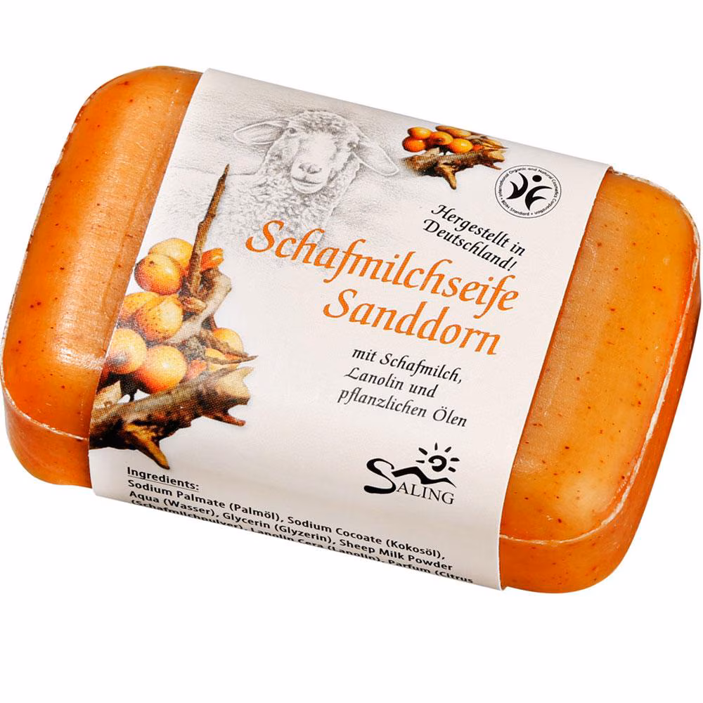 Schafmilchseife Sanddorn