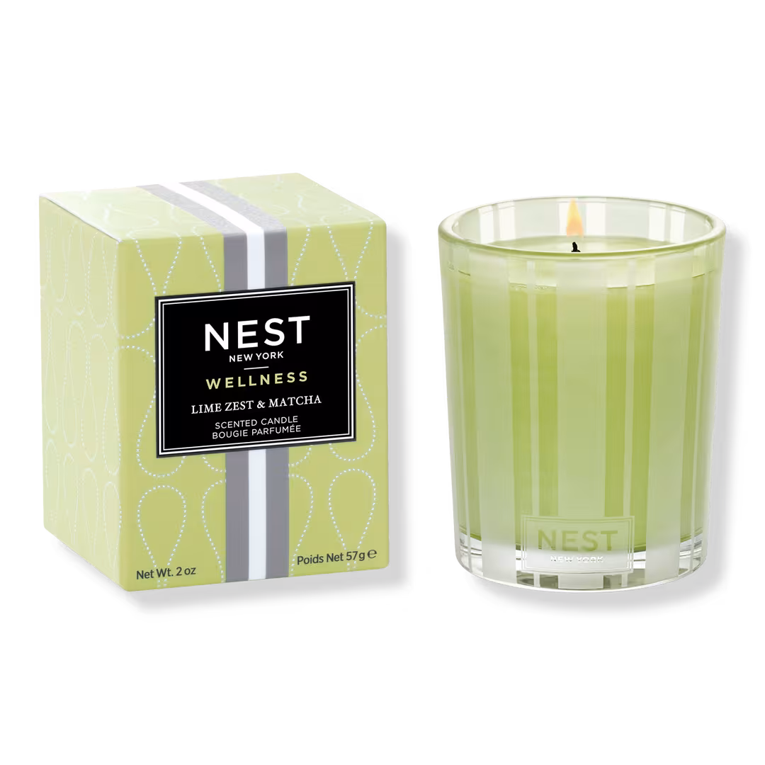 NEST New York  Lime Zest & Matcha Votive Candle