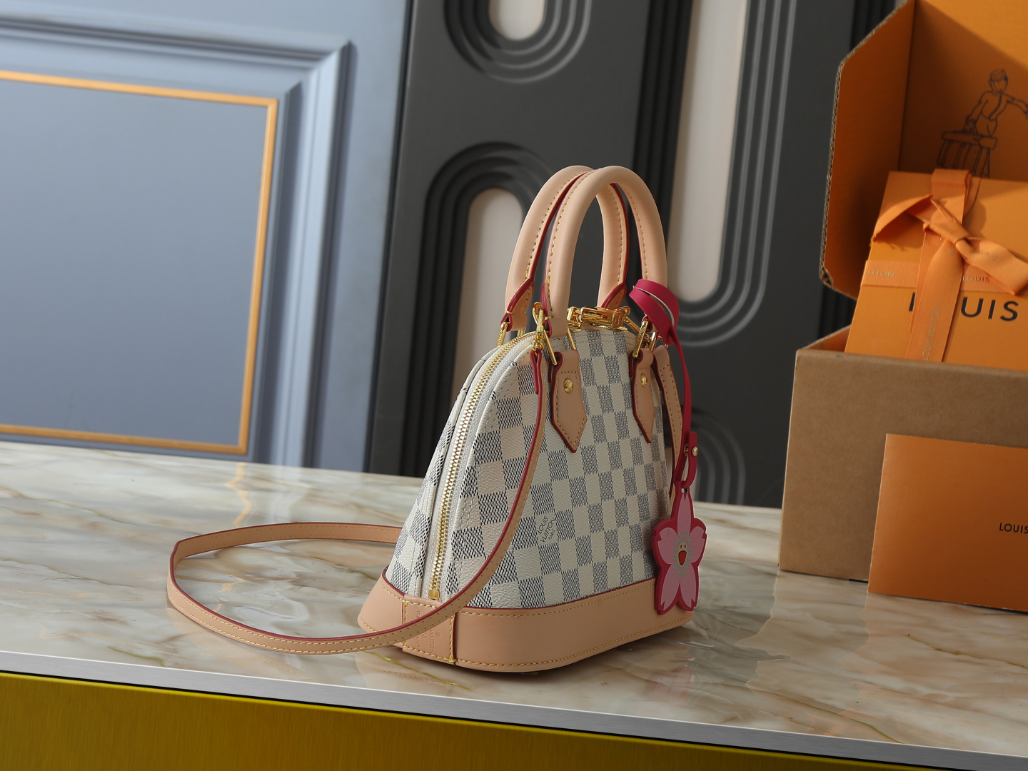 LV × TM Alma BB Handbag