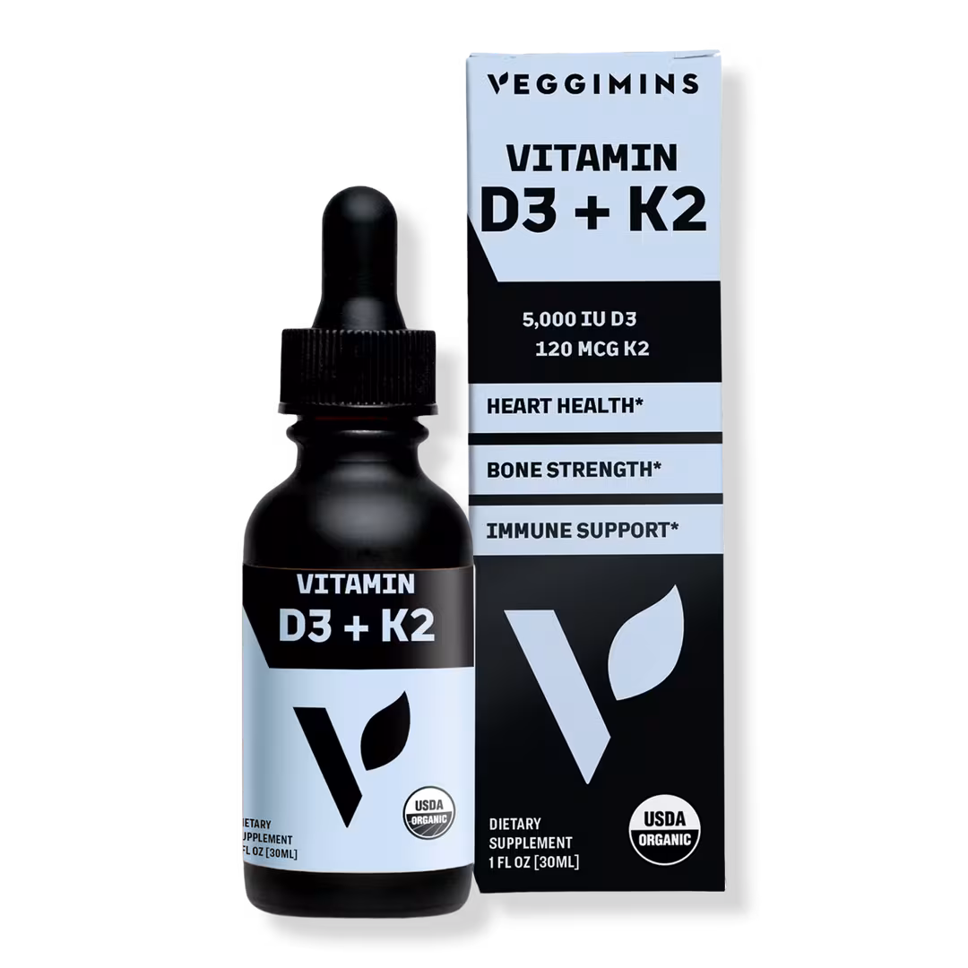Veggimins  Organic Nano Vitamin D3 + K2