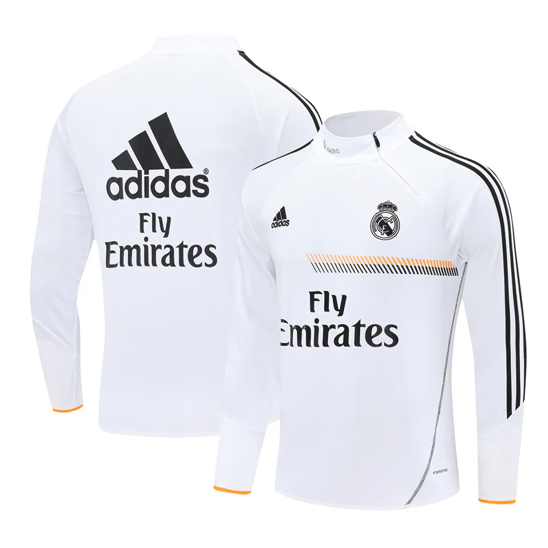 Real Madrid Training Jacket Men 2013 2014 White