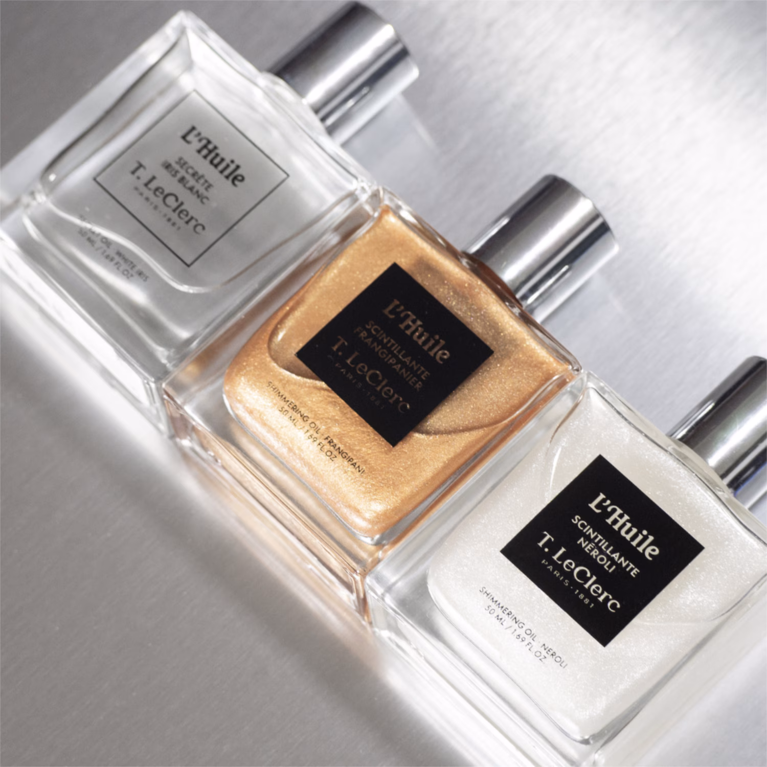 White Iris Secrete Dry Oil