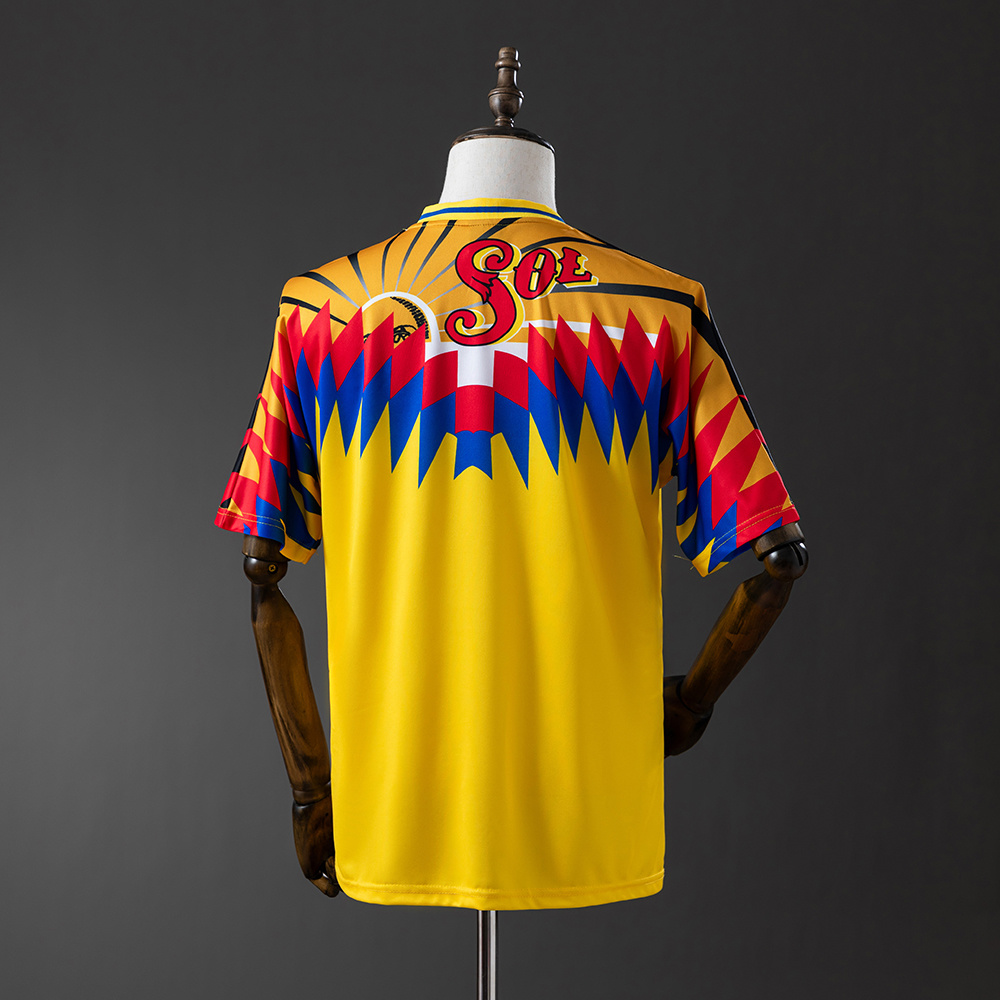1995 Club America Home Retro Football Shirt (Fans version)