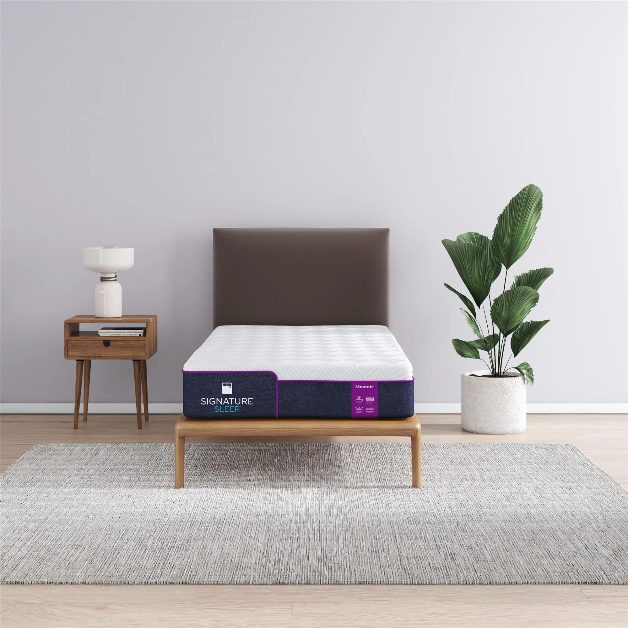 Signature Sleep Memoir 8 Inch Memory Foam Mattress, Twin