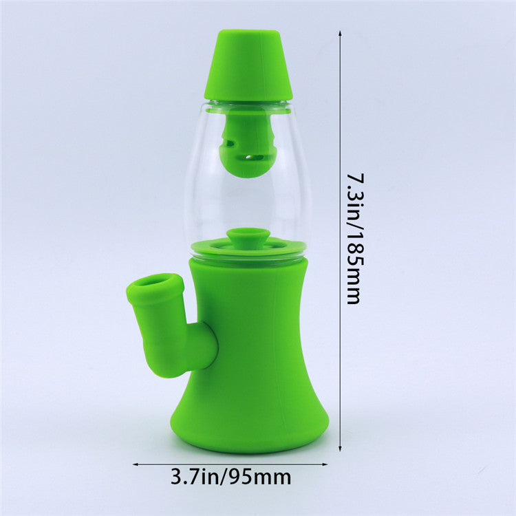 7 Camouflage Fountain Silicone Dab Rig