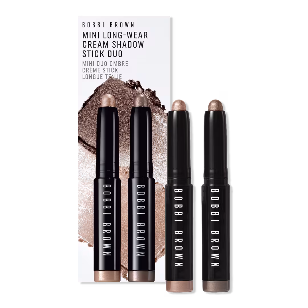 BOBBI BROWN  Mini Long-Wear Waterproof Cream Eyeshadow Stick Duo
