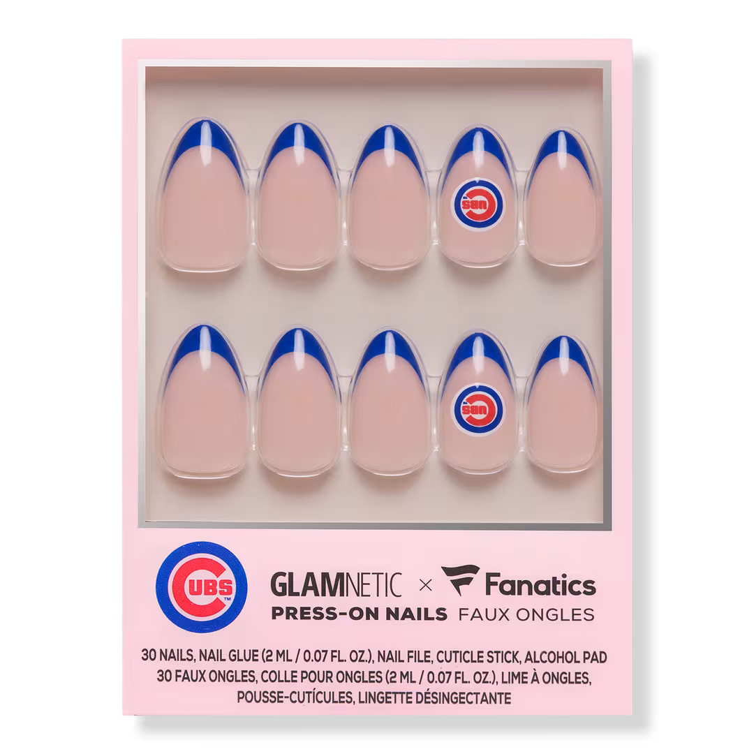 Glamnetic x Fanatics Nail  Chicago Cubs Press-On Nails