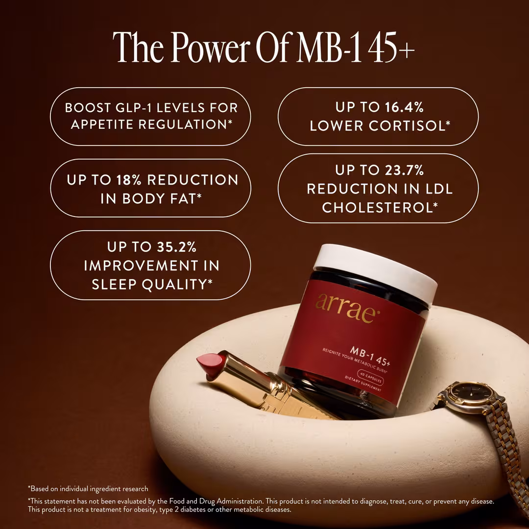arrae  MB-1 45+: Science-Backed Metabolism Support for Women 45+