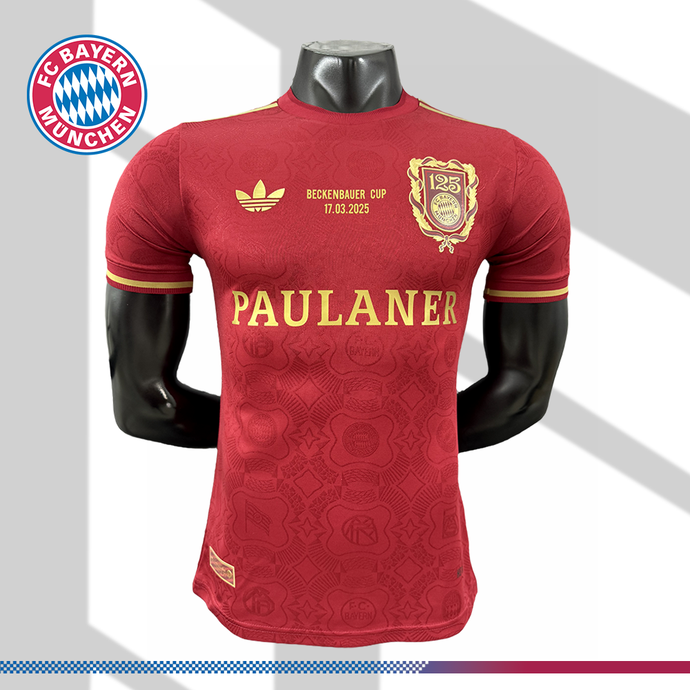 2025/2026 Bayern Munich 125th Beckenbauer Biography Football Jersey (Player Edition)