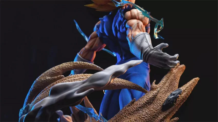 Dragon Ball - Self-Explosion Majin Vegeta by BT Studios