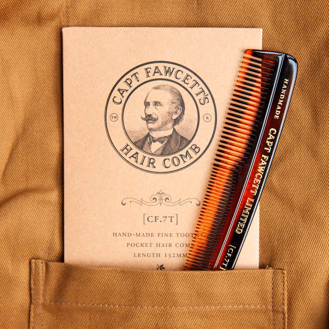Captain Fawcett  Pocket Hair Comb
