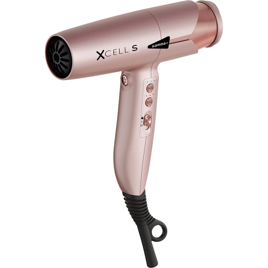 XCELL S Matt Gold Rose - Ultraleicht mit digitalem Motor und Ionentechnologie