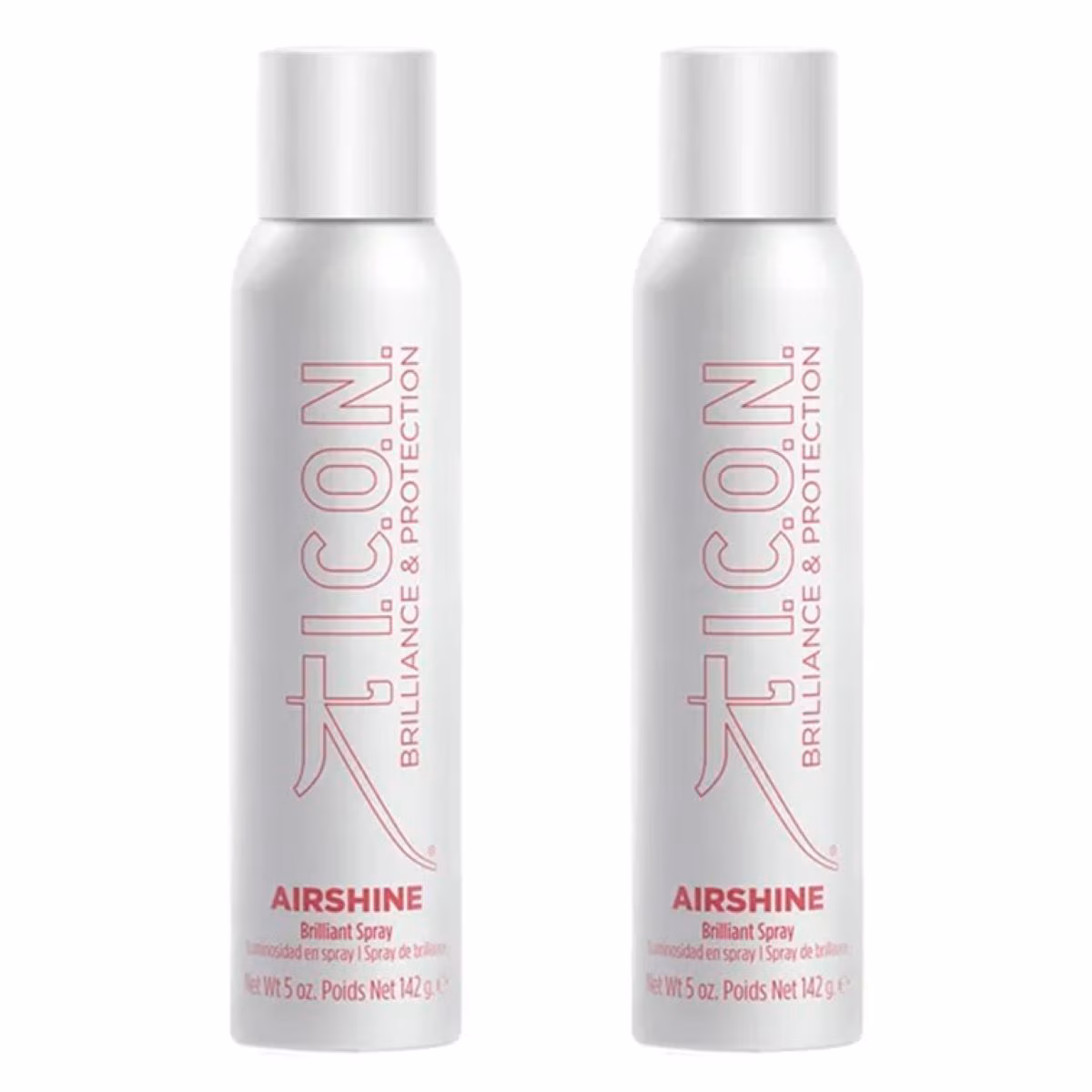 AIRSHINE Glanz-u. Hitzeschutzspray 2er Set