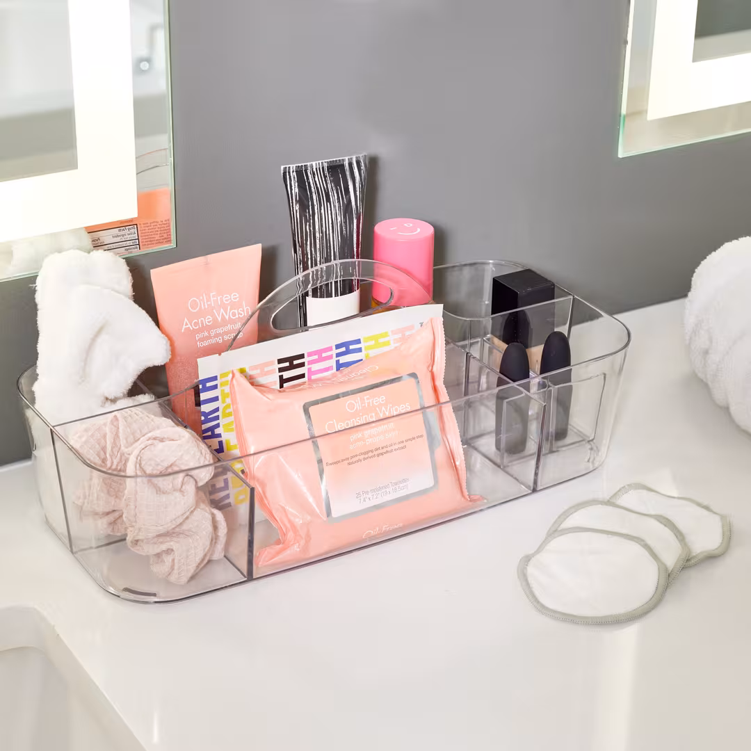 iDesign  Plastic Cosmetic Organizer Tote