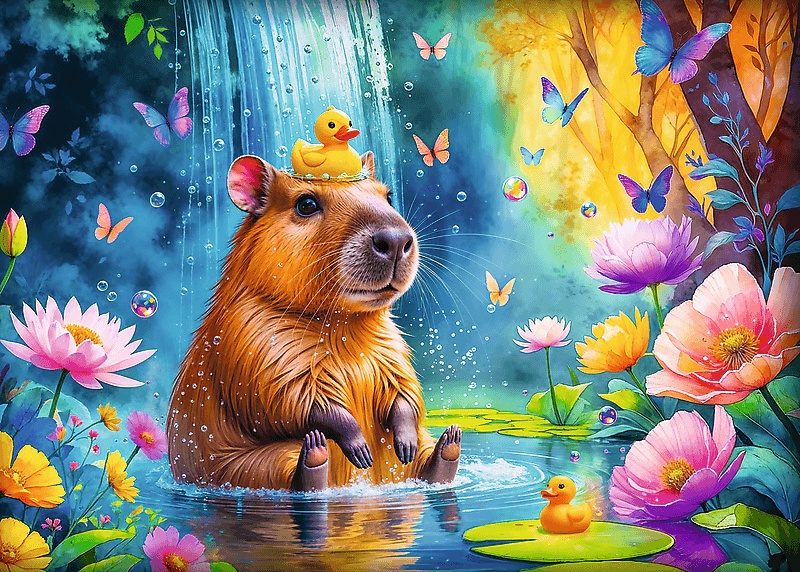 Puzzle 200 El. Kapibara