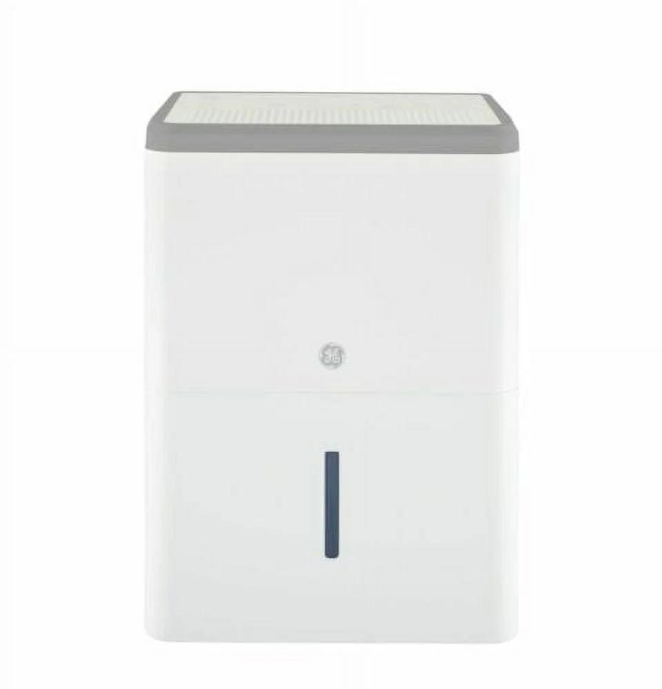GENERAL ELECTRIC 35-Pint Portable Dehumidifier with Drain, White, Factory Reconditioned