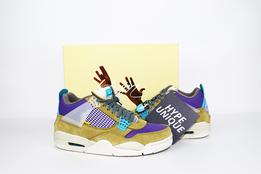 UNION LA X AIR JORDAN 4 RETRO ‘DESERT MOSS’ TOP REPLICA