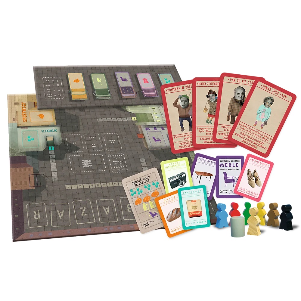 Gra Rodzinna Kolejka