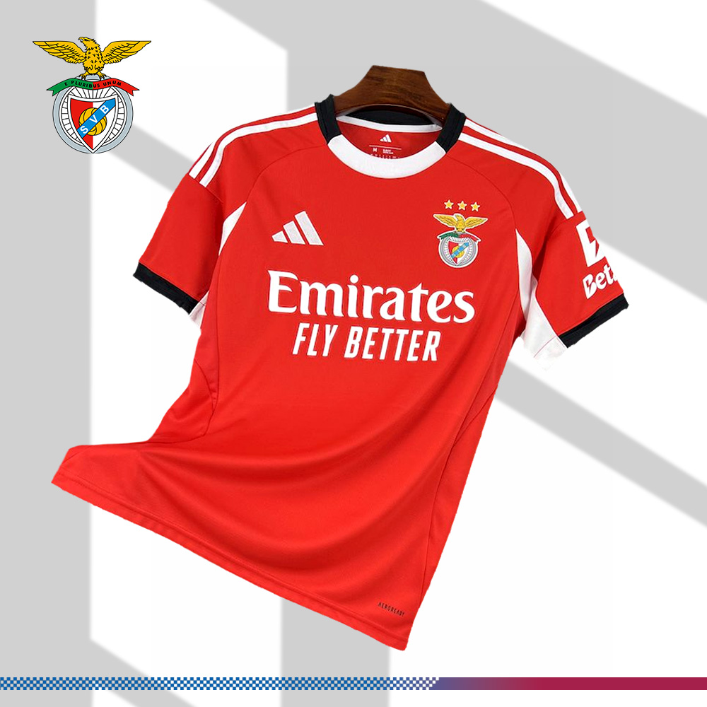 2025/2026 Benfica Football Club Home Football Shirt（Fan Edition）