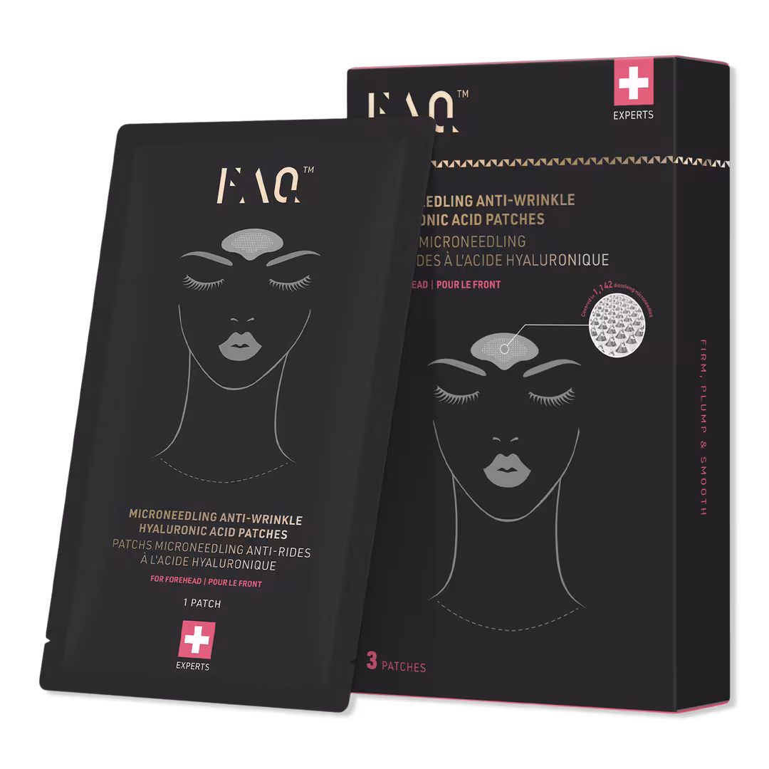 FOREO  FAQ Microneedling Hyaluronic Acid Patches For Forehead