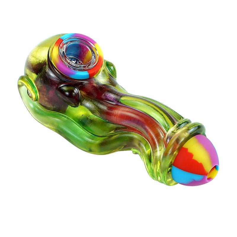 Creative Penis Resin Silicone Pipe