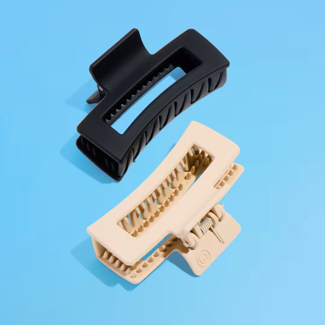 GIMME beauty  Extra Grip Rectangle Claw Clip for Medium Hair
