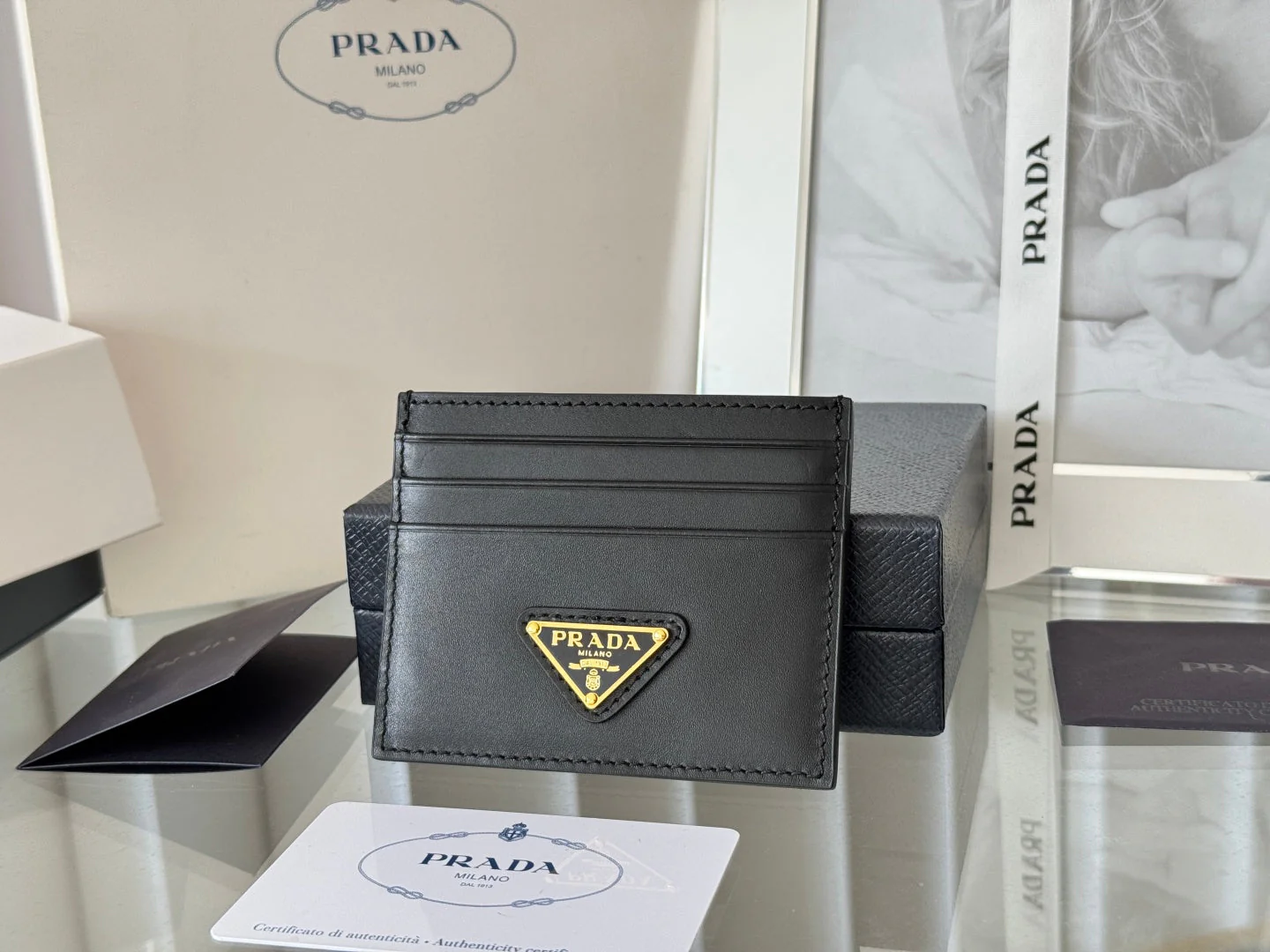 Prada Wallet Card Holder
