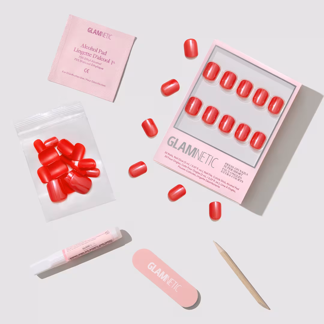 Glamnetic  Red Legacy Press-On Nails