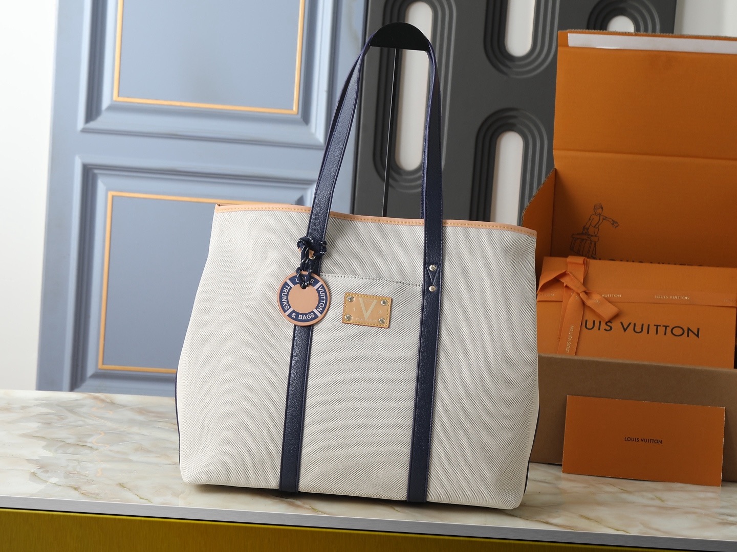 LV Escale Antigua Tote Bag