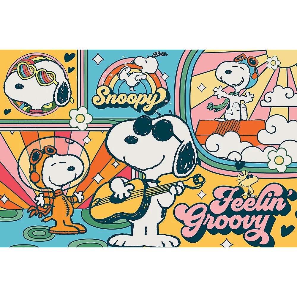 Puzzle 300 El. Zabawny Świat Fistaszków