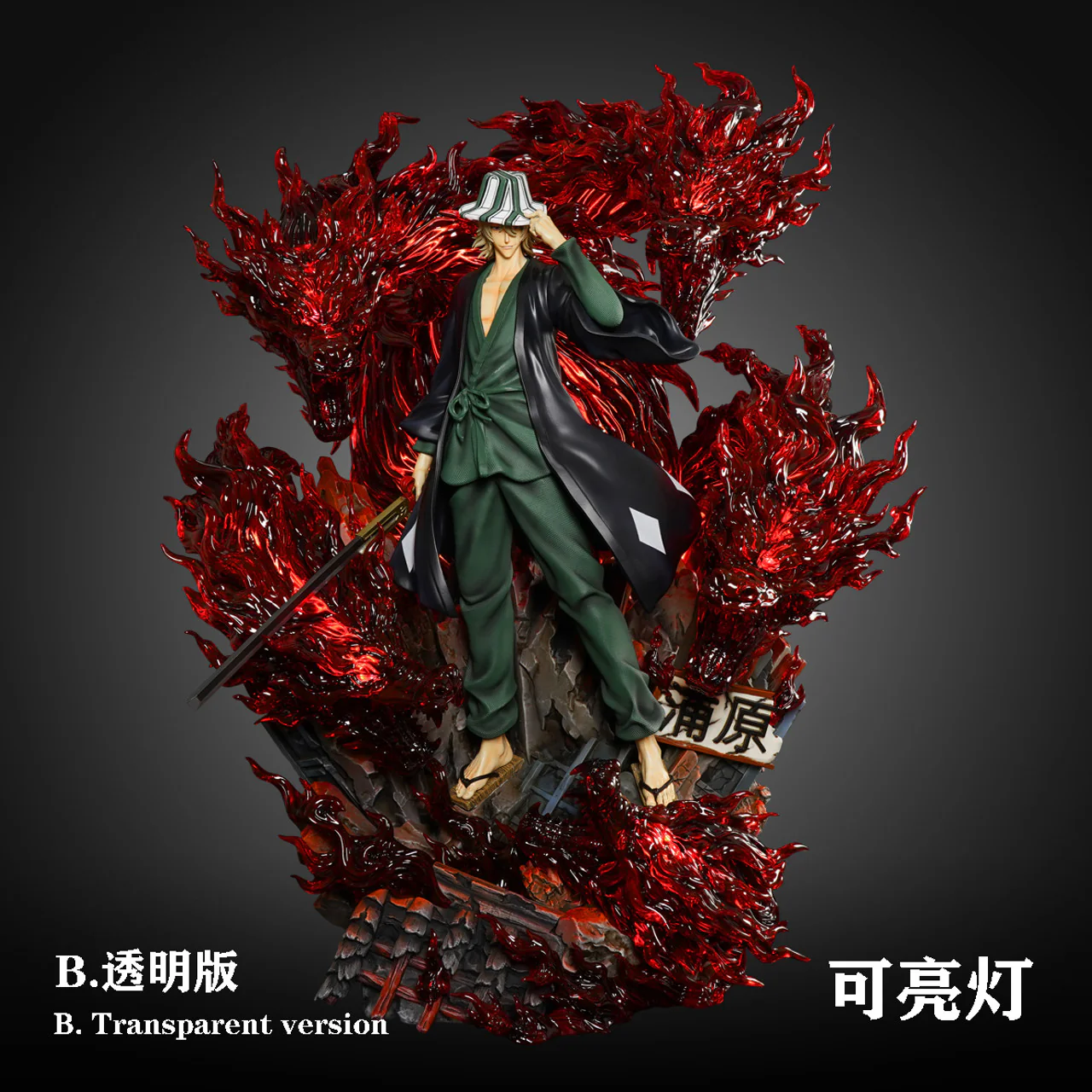 Bleach - Urahara Kisuke | 1:5 Resin Statue | by HXHENG × CHENG Studio